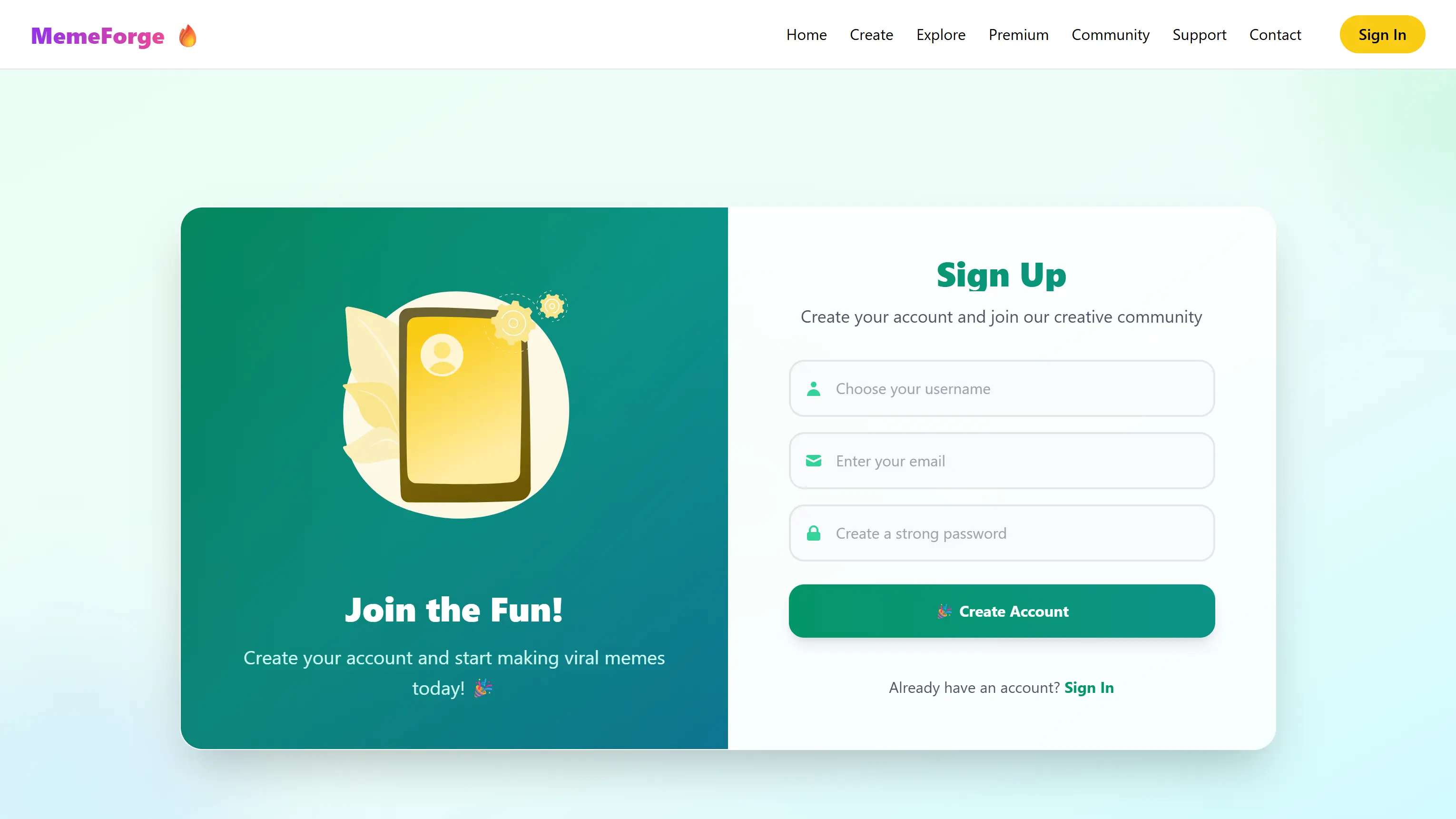 MemeForge (AI Meme Generator) screenshot 6